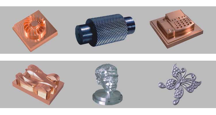 雕銑機(jī)加工樣品